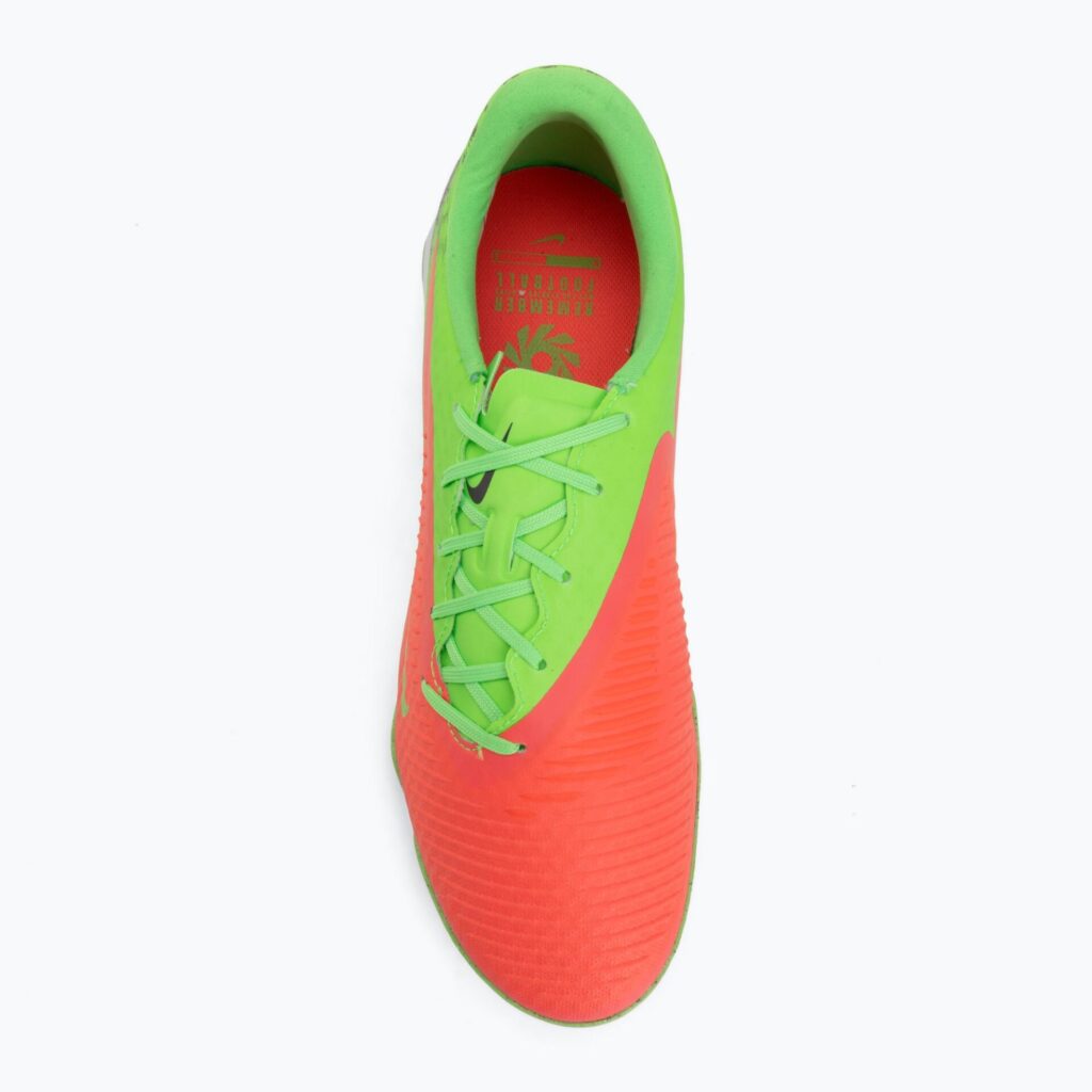 Футбольные бутсы Nike Phantom 6 Low Academy Erling Haaland TF hot punch/green strike/black