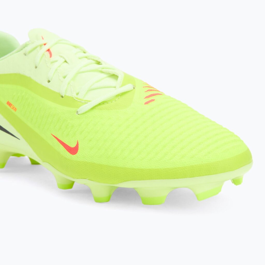 Футбольные бутсы Nike Phantom 6 Low Academy FG/MG hyper crimson/limelight/black