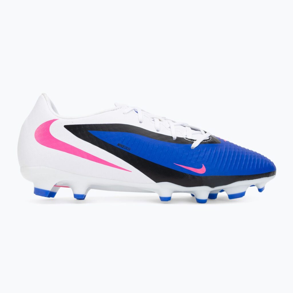 Футбольные бутсы Nike Phantom 6 Low Academy FG/MG racer blue/white/pink blast