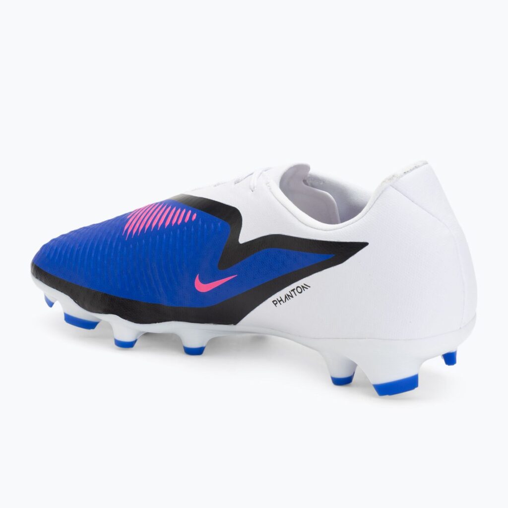 Футбольные бутсы Nike Phantom 6 Low Academy FG/MG racer blue/white/pink blast
