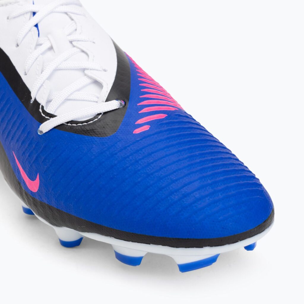 Футбольные бутсы Nike Phantom 6 Low Academy FG/MG racer blue/white/pink blast
