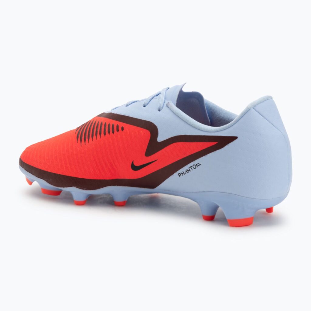 Футбольные бутсы Nike Phantom 6 Low Academy FG/MG royal tint/bright crimson