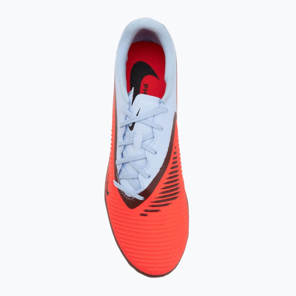 Футбольные бутсы Nike Phantom 6 Low Academy FG/MG royal tint/bright crimson