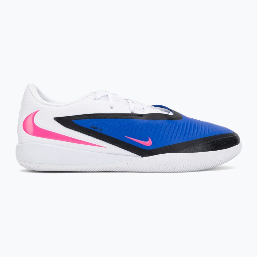 Футбольные бутсы Nike Phantom 6 Low Academy IC racer blue/white/pink blast