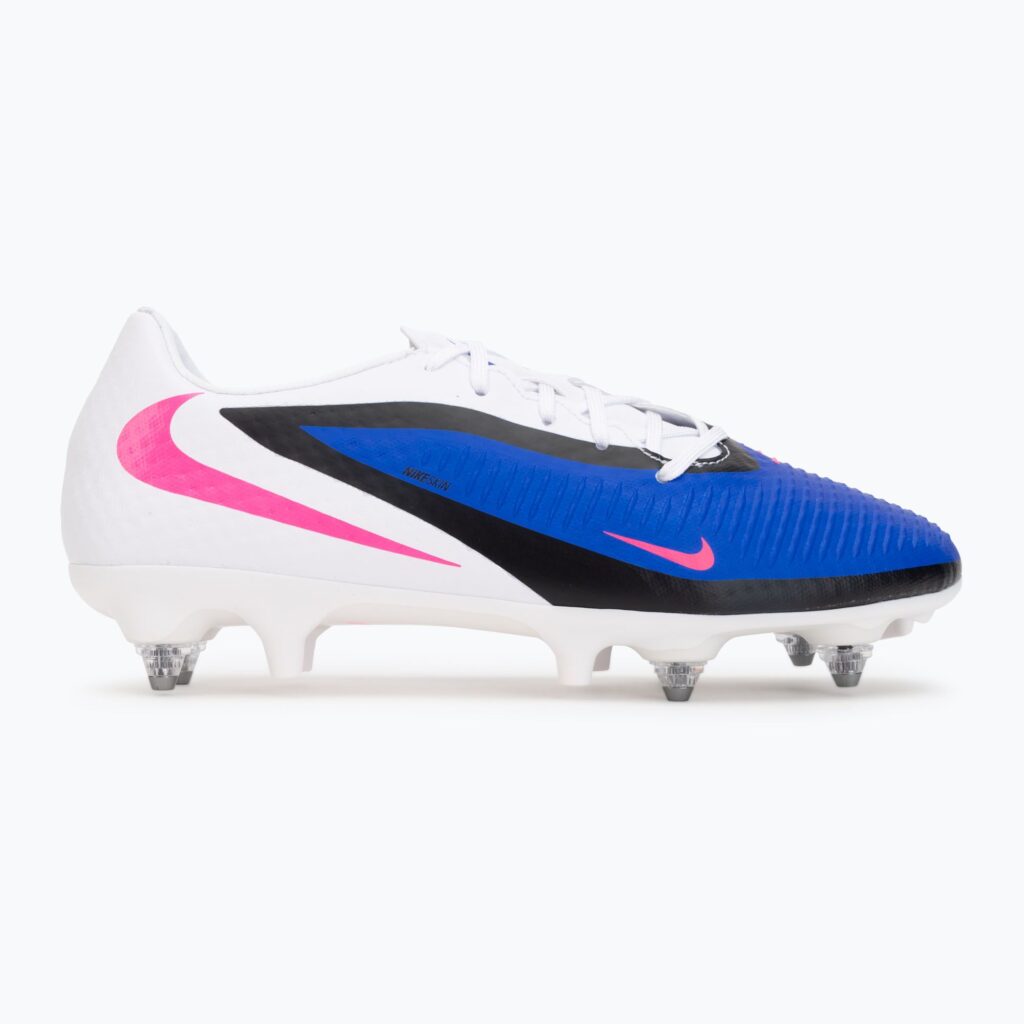 Футбольные бутсы Nike Phantom 6 Low Academy SG racer blue/white/pink blast