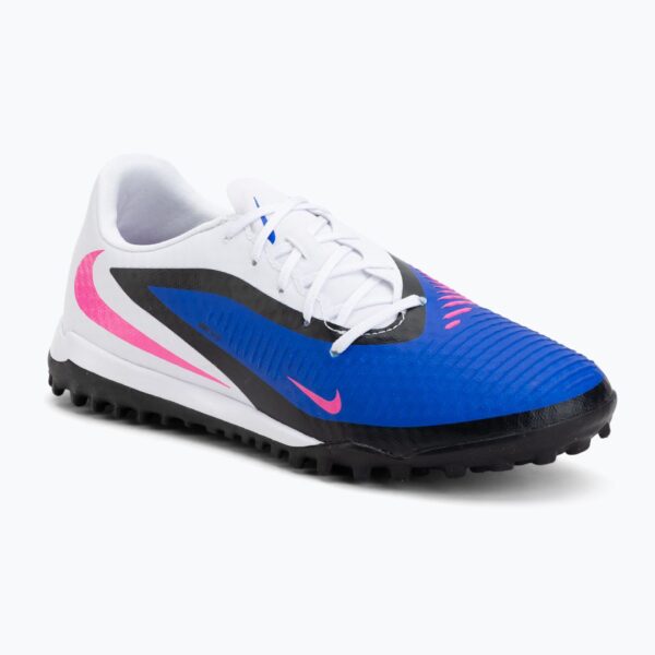 Футбольные бутсы Nike Phantom 6 Low Academy TF racer blue/white/pink blast