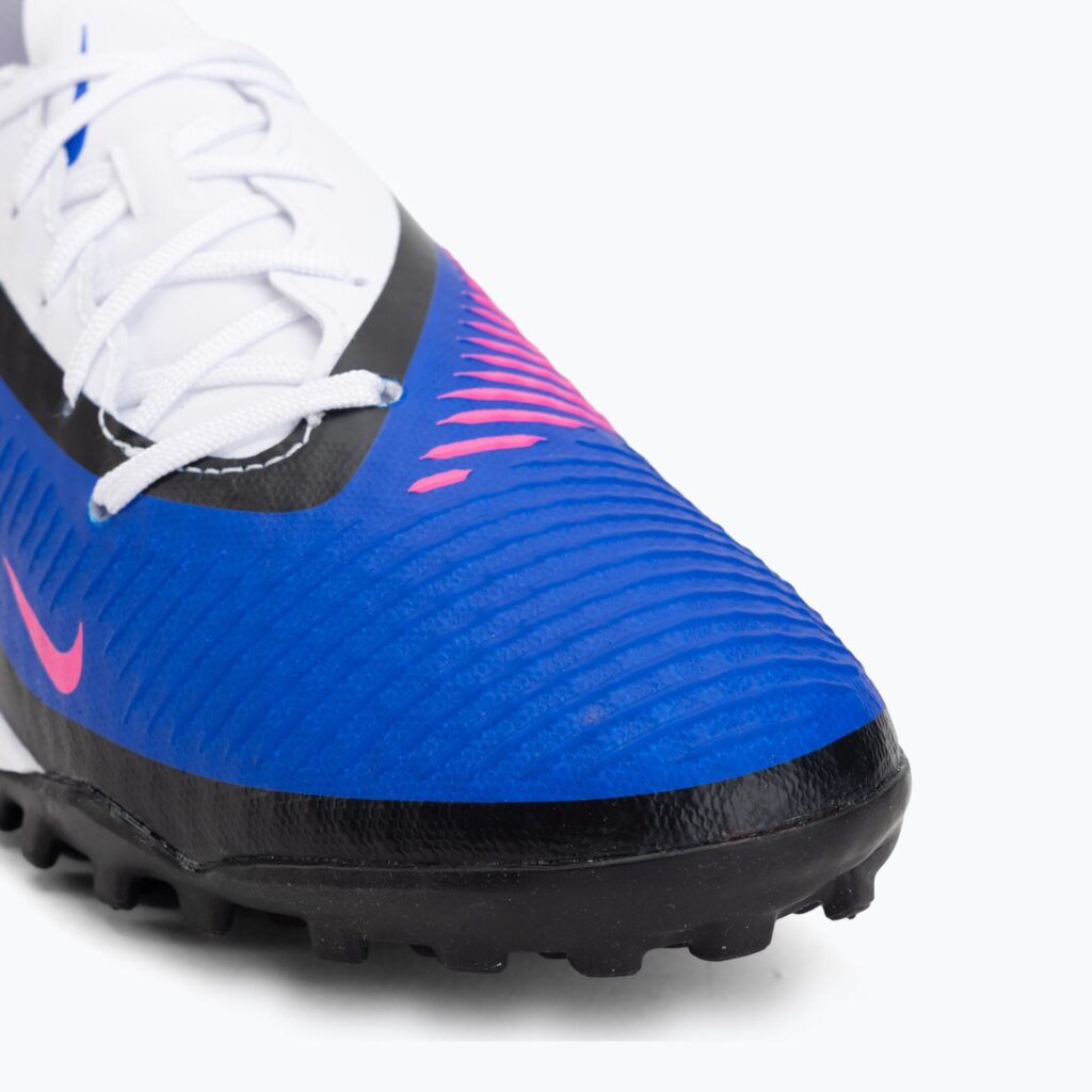 Футбольные бутсы Nike Phantom 6 Low Academy TF racer blue/white/pink blast