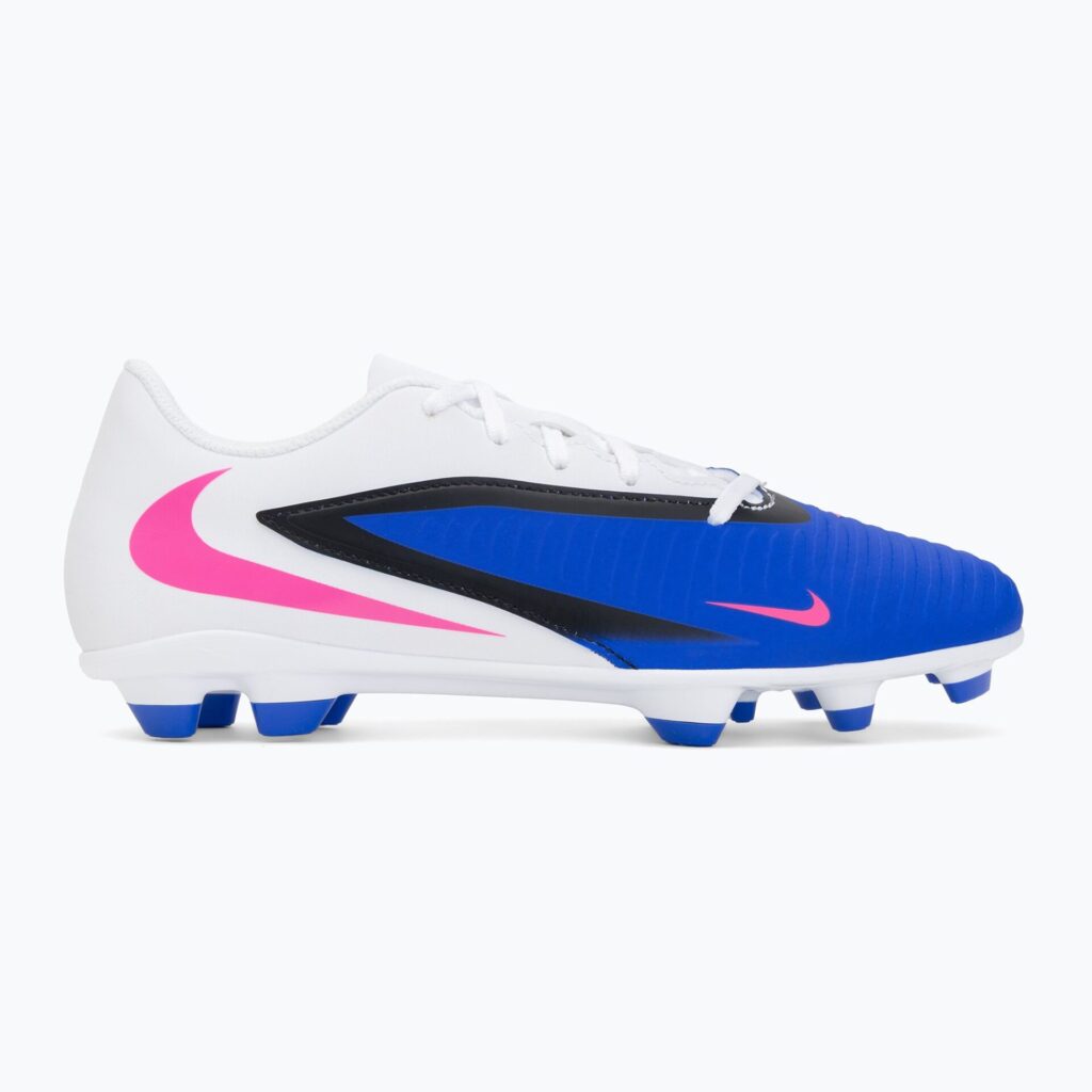 Футбольные бутсы Nike Phantom 6 Low Club FG/MG racer blue/white/pink blast