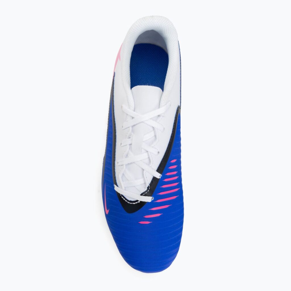 Футбольные бутсы Nike Phantom 6 Low Club FG/MG racer blue/white/pink blast