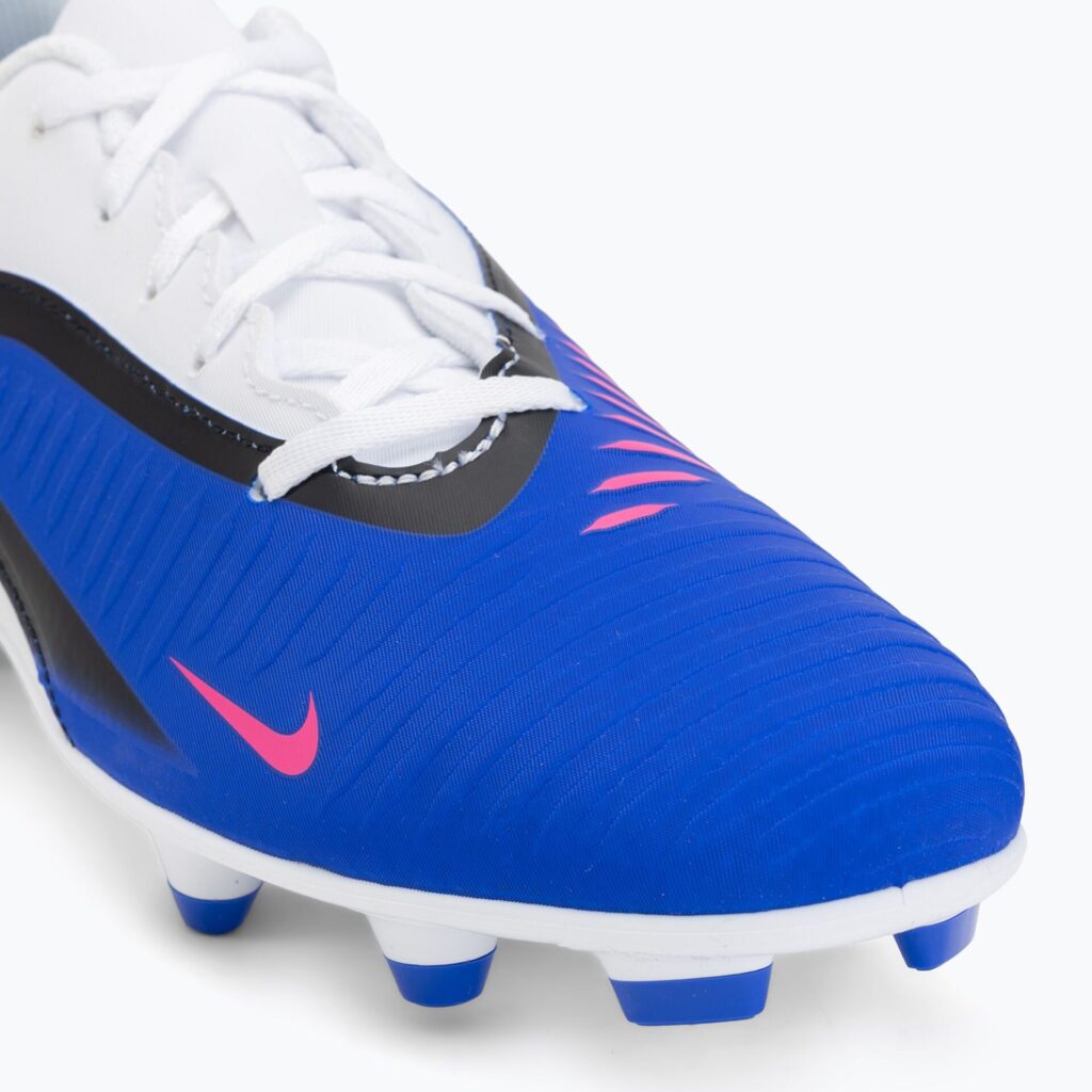 Футбольные бутсы Nike Phantom 6 Low Club FG/MG racer blue/white/pink blast