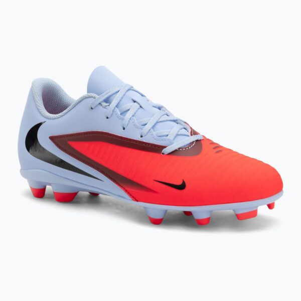 Футбольные бутсы Nike Phantom 6 Low Club FG/MG royal tint/bright crimson