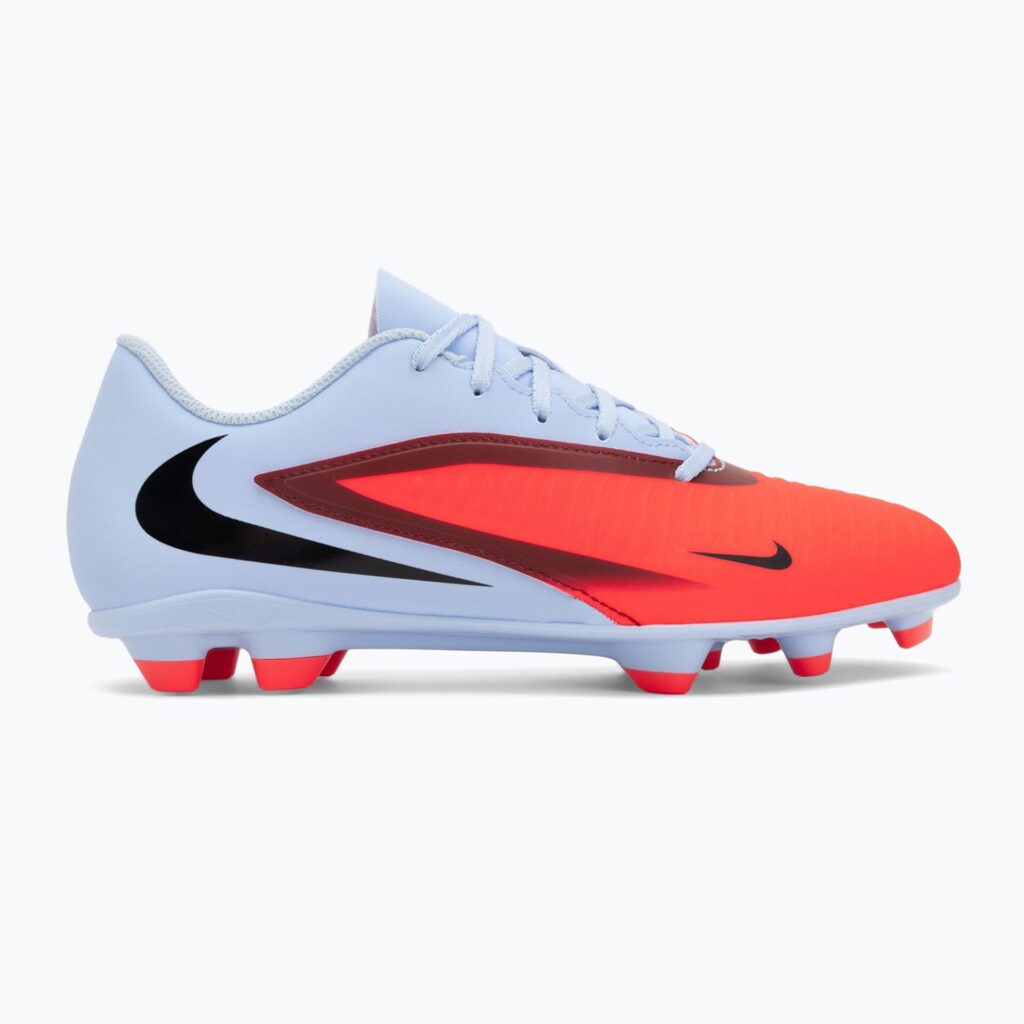 Футбольные бутсы Nike Phantom 6 Low Club FG/MG royal tint/bright crimson