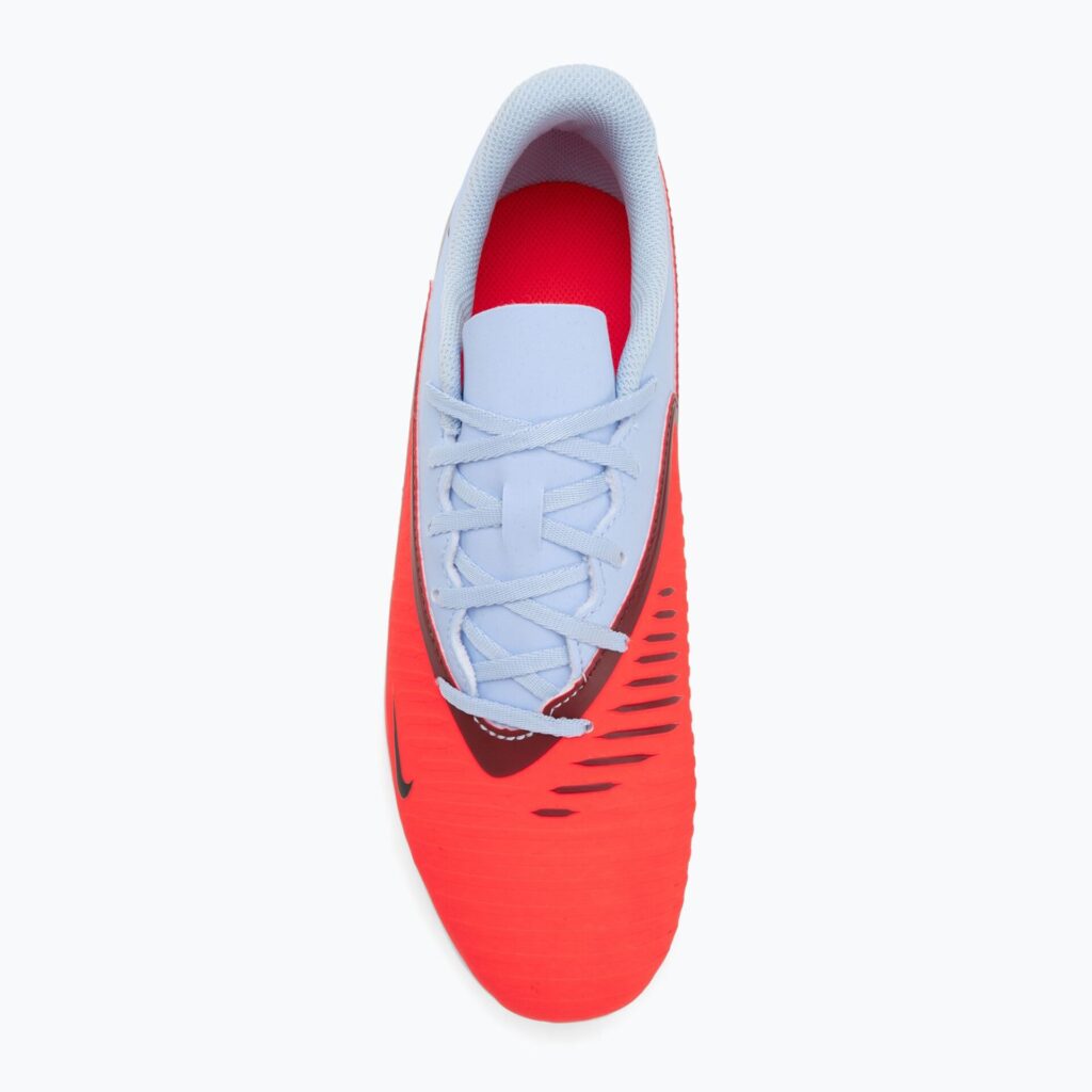 Футбольные бутсы Nike Phantom 6 Low Club FG/MG royal tint/bright crimson