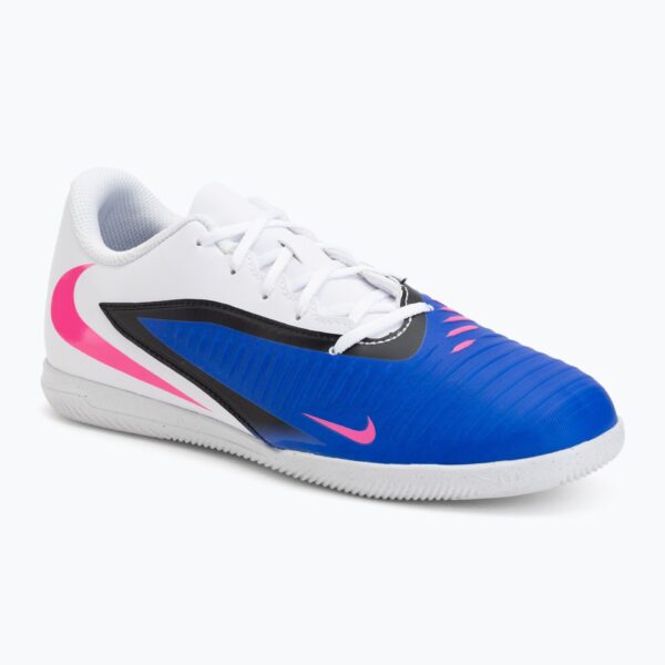 Футбольные бутсы Nike Phantom 6 Low Club IC racer blue/white/pink blast