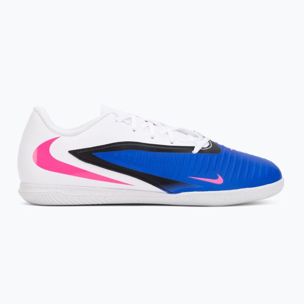 Футбольные бутсы Nike Phantom 6 Low Club IC racer blue/white/pink blast