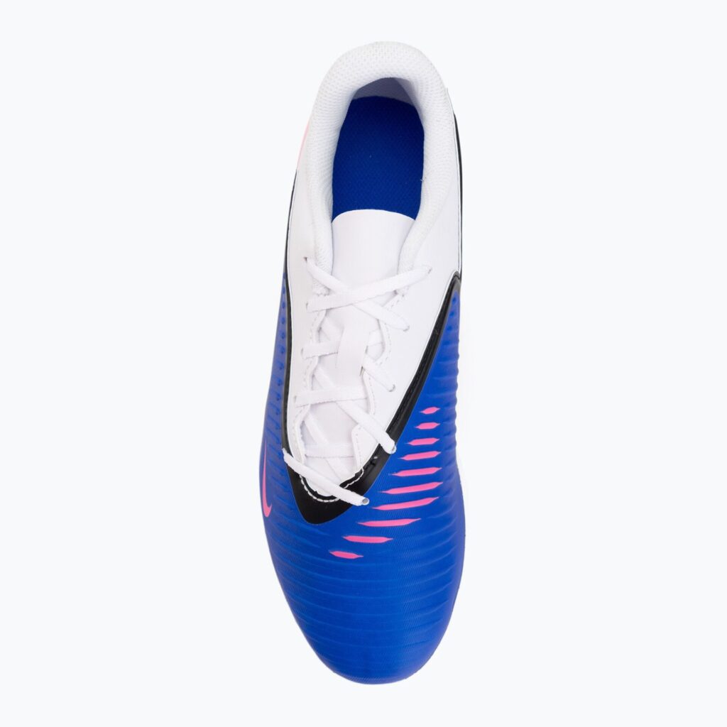 Футбольные бутсы Nike Phantom 6 Low Club IC racer blue/white/pink blast