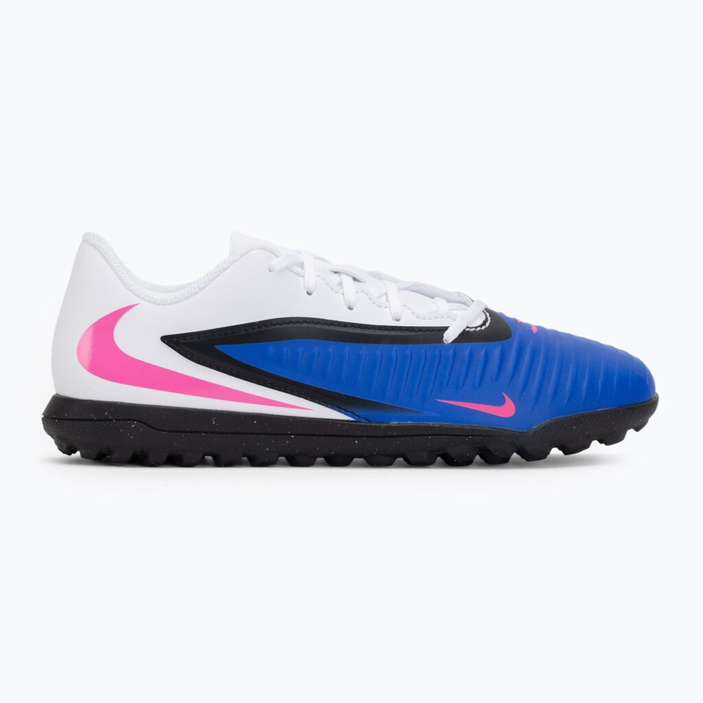 Футбольные бутсы Nike Phantom 6 Low Club TF racer blue/white/pink blast
