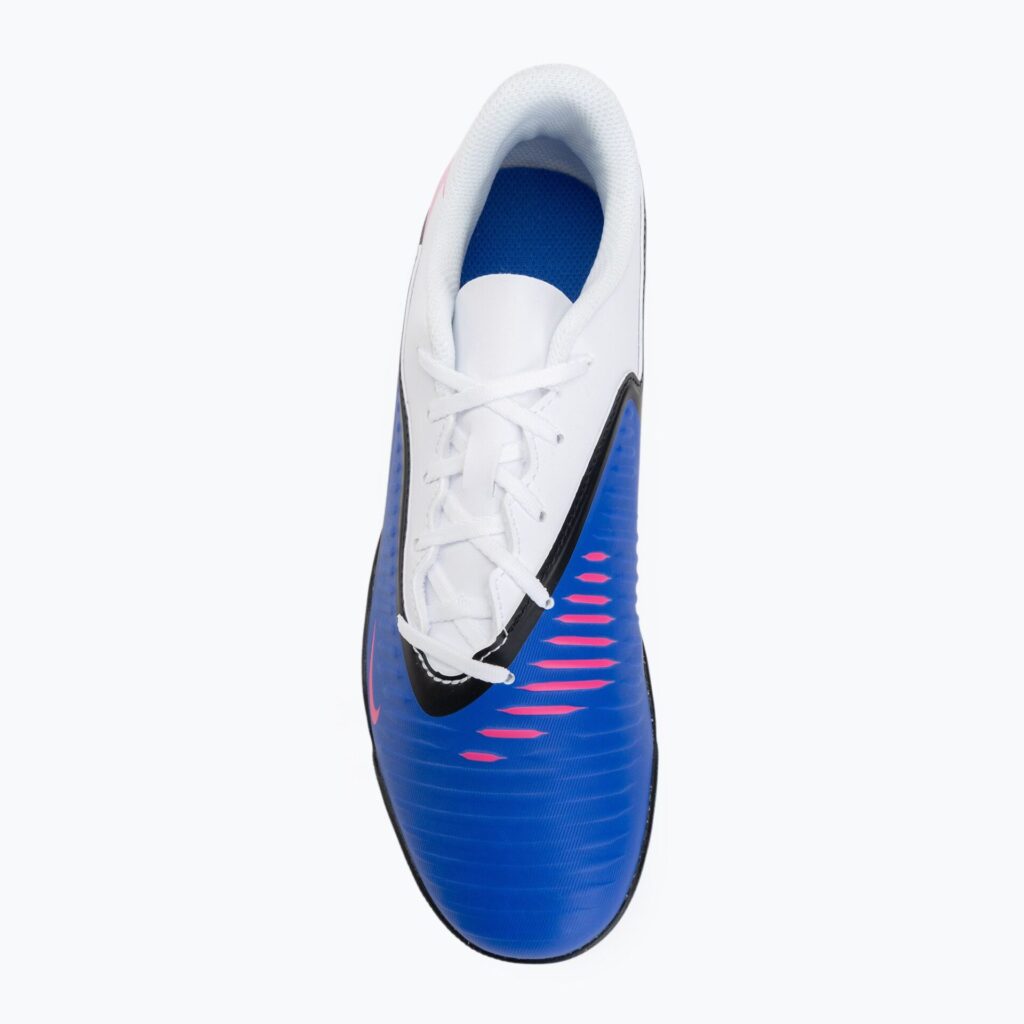 Футбольные бутсы Nike Phantom 6 Low Club TF racer blue/white/pink blast
