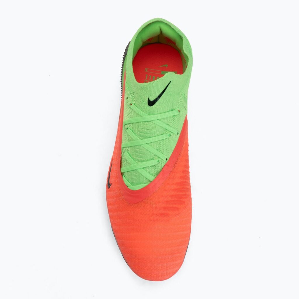 Футбольные бутсы Nike Phantom 6 Low Elite Erling Haaland FG hot punch/green strike/black