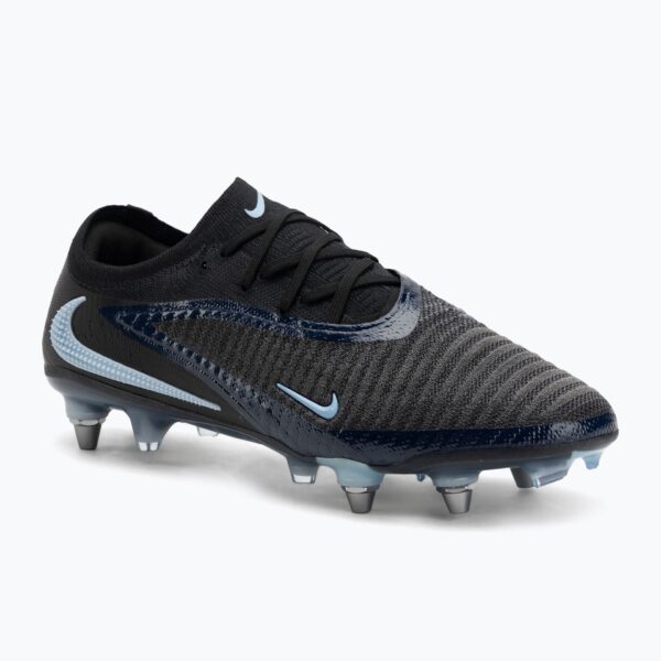 Футбольные бутсы Nike Phantom 6 Low Elite SG-Pro black/black
