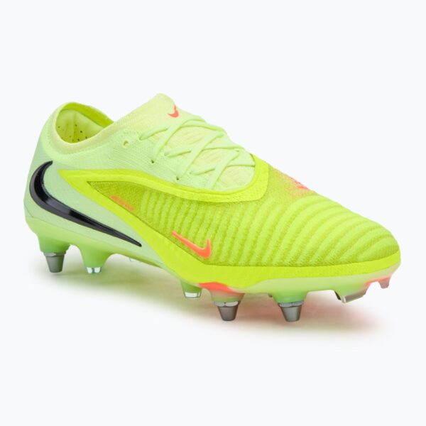 Футбольные бутсы Nike Phantom 6 Low Elite SG-Pro hyper crimson/limelight/black
