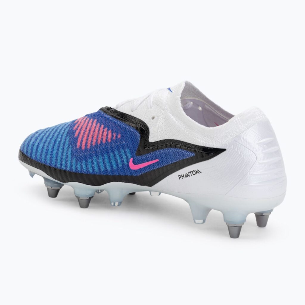 Футбольные бутсы Nike Phantom 6 Low Elite SG-Pro racer blue/white/pink blast