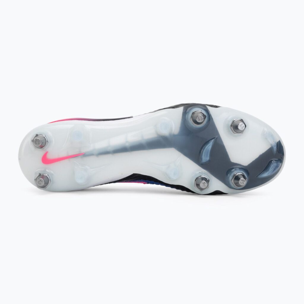Футбольные бутсы Nike Phantom 6 Low Elite SG-Pro racer blue/white/pink blast