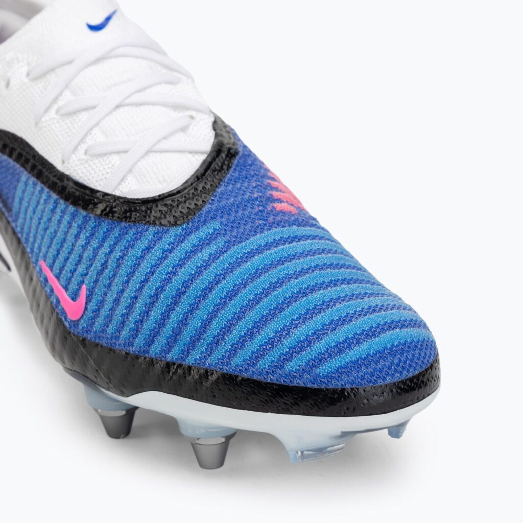 Футбольные бутсы Nike Phantom 6 Low Elite SG-Pro racer blue/white/pink blast