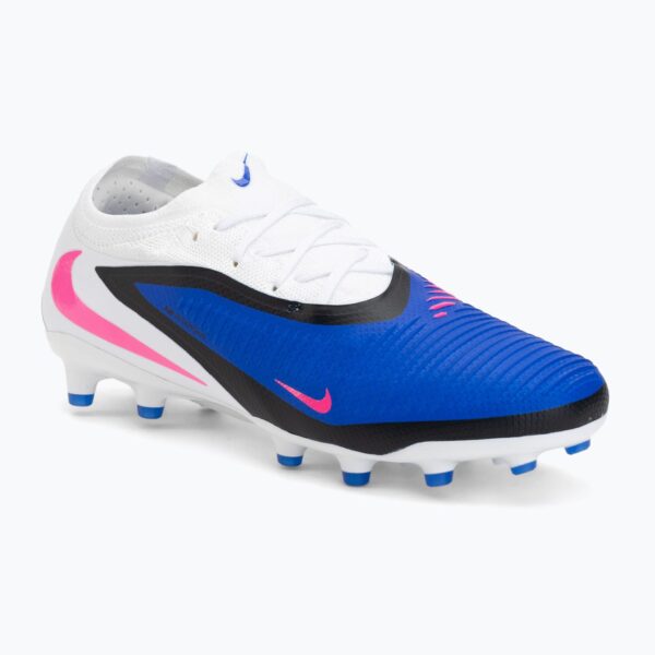 Футбольные бутсы Nike Phantom 6 Low Pro AG racer blue/white/pink blast