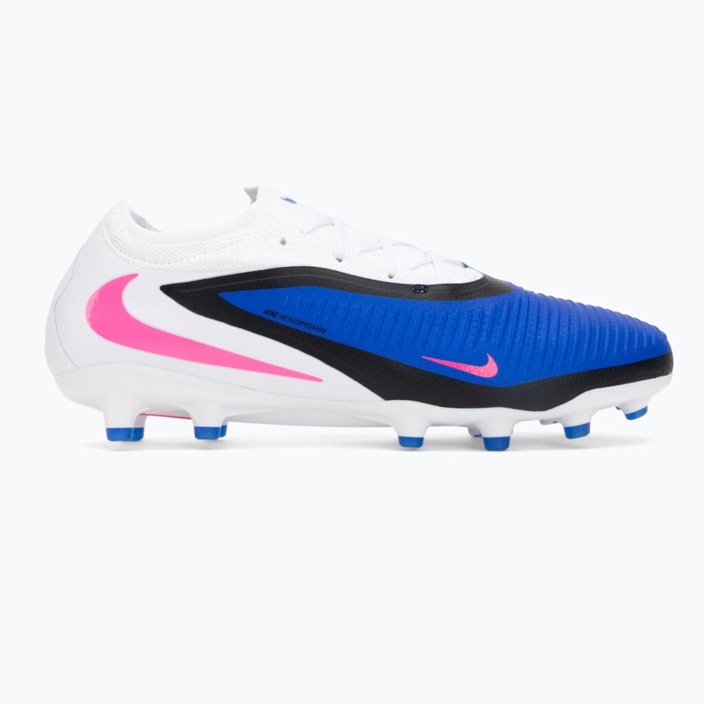 Футбольные бутсы Nike Phantom 6 Low Pro AG racer blue/white/pink blast