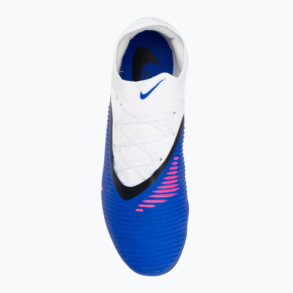 Футбольные бутсы Nike Phantom 6 Low Pro AG racer blue/white/pink blast