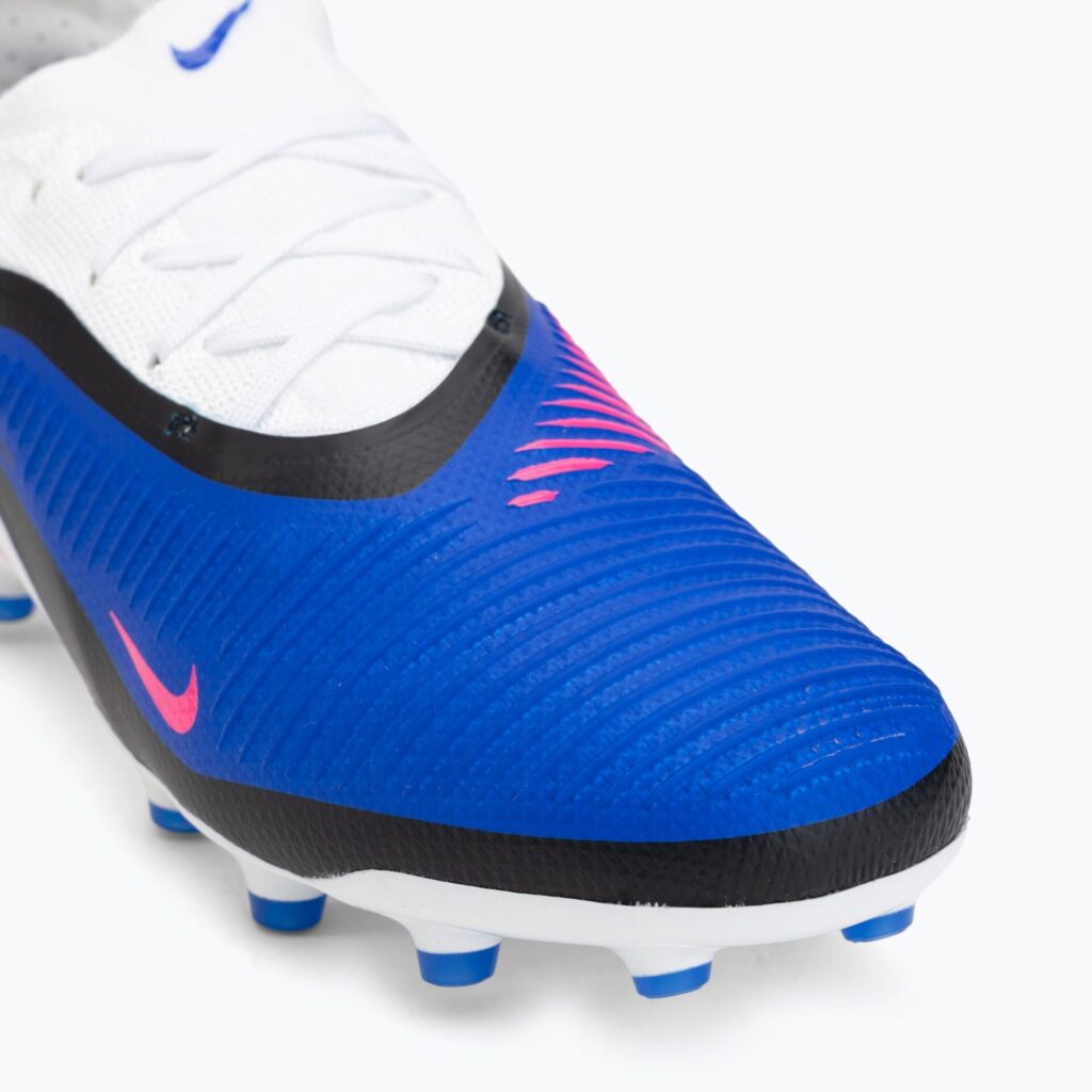 Футбольные бутсы Nike Phantom 6 Low Pro AG racer blue/white/pink blast