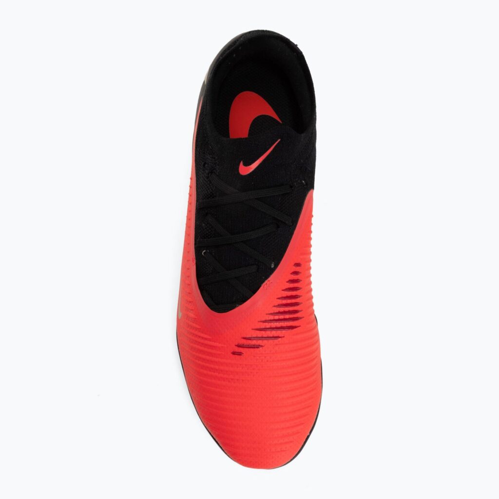 Футбольные бутсы Nike Phantom 6 Low Pro bright crimson/black/blur