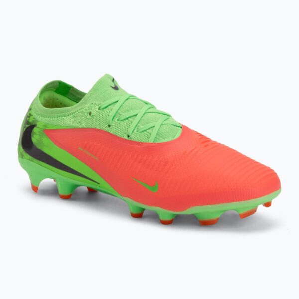 Футбольные бутсы Nike Phantom 6 Low Pro Erling Haaland FG hot punch/green strike/black