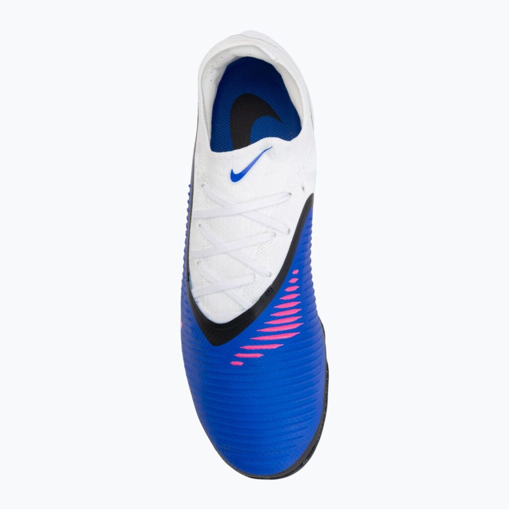 Футбольные бутсы Nike Phantom 6 Low Pro TF racer blue/white/pink blast