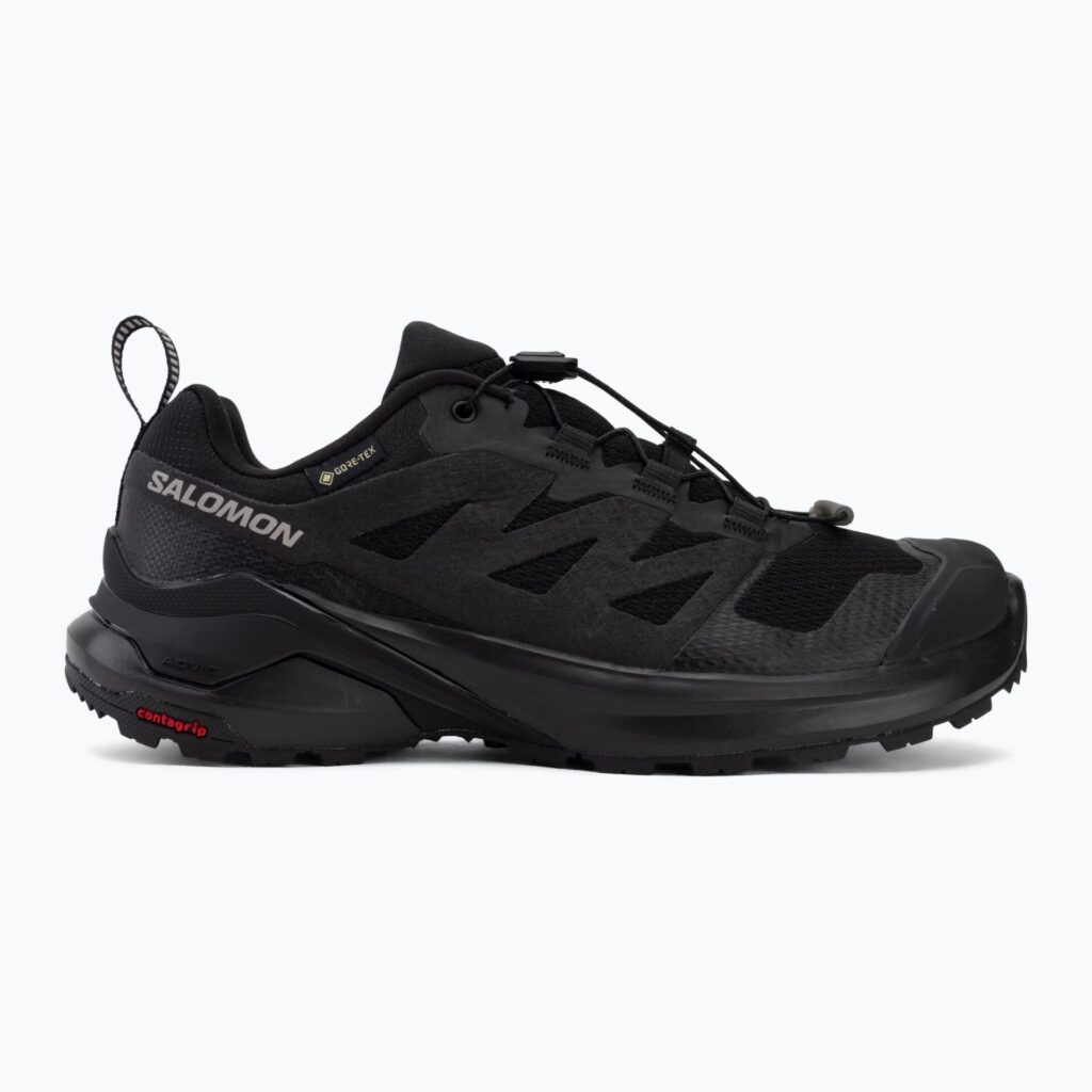 Женские треккинговые кроссовки Salomon X-Adventure GTX Black/Black/Black