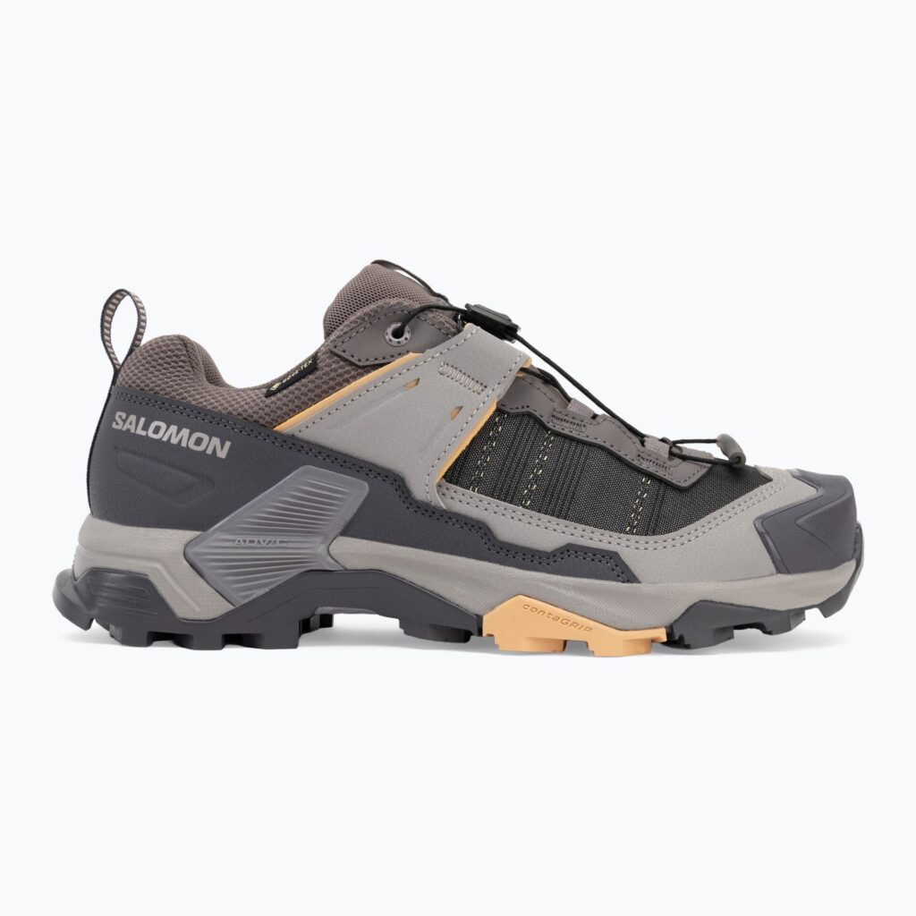 Женские треккинговые кроссовки Salomon X ULTRA 5 GTX plum kitten/nine iron/soft clay