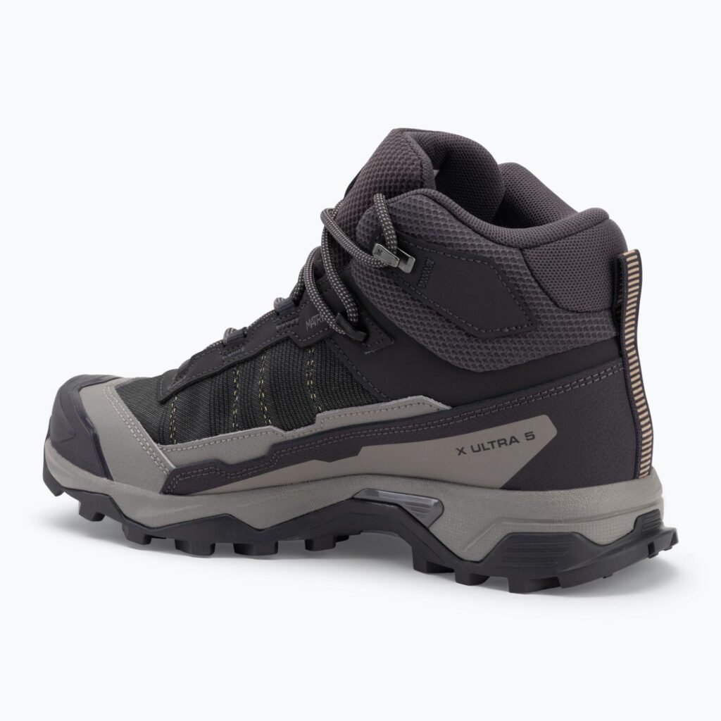 Женские треккинговые кроссовки Salomon X Ultra 5 MID GTX nine iron/gull/soft clay
