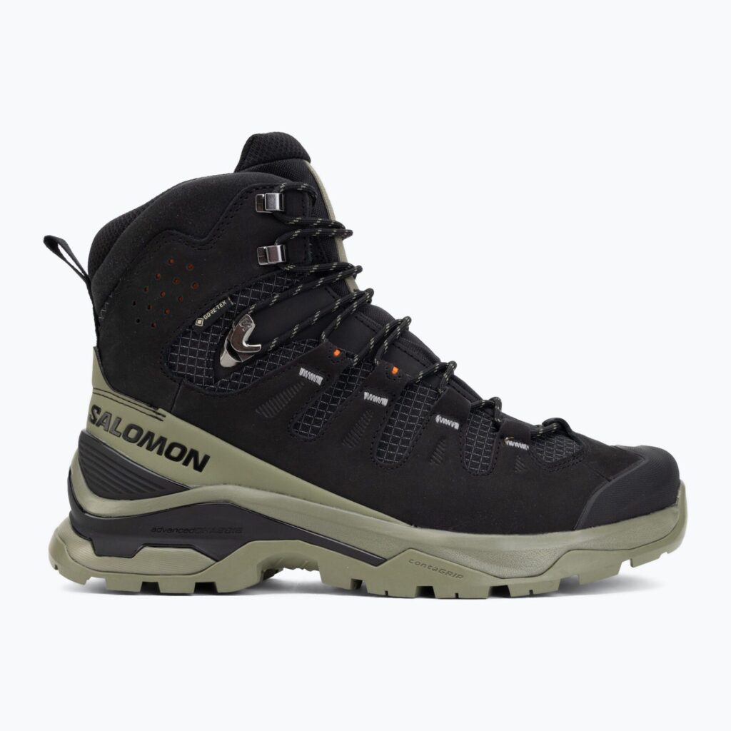 Мужские треккинговые кроссовки Salomon Quest 5 GTX black/dlicgr/black