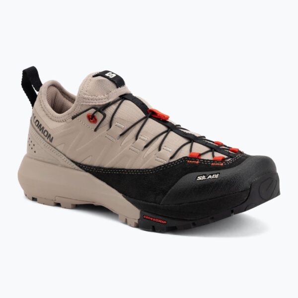Мужские треккинговые кроссовки Salomon S/LAB Alpinway goat/black