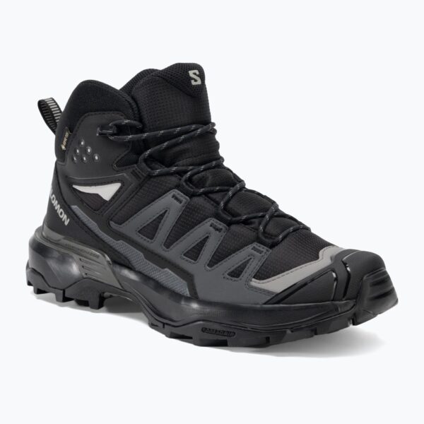 Мужские треккинговые кроссовки Salomon X Ultra 360 MID GTX black/magnet/pewter