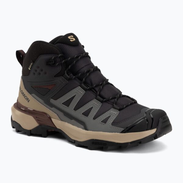 Мужские треккинговые кроссовки Salomon X Ultra 360 MID GTX phantom/desert tan