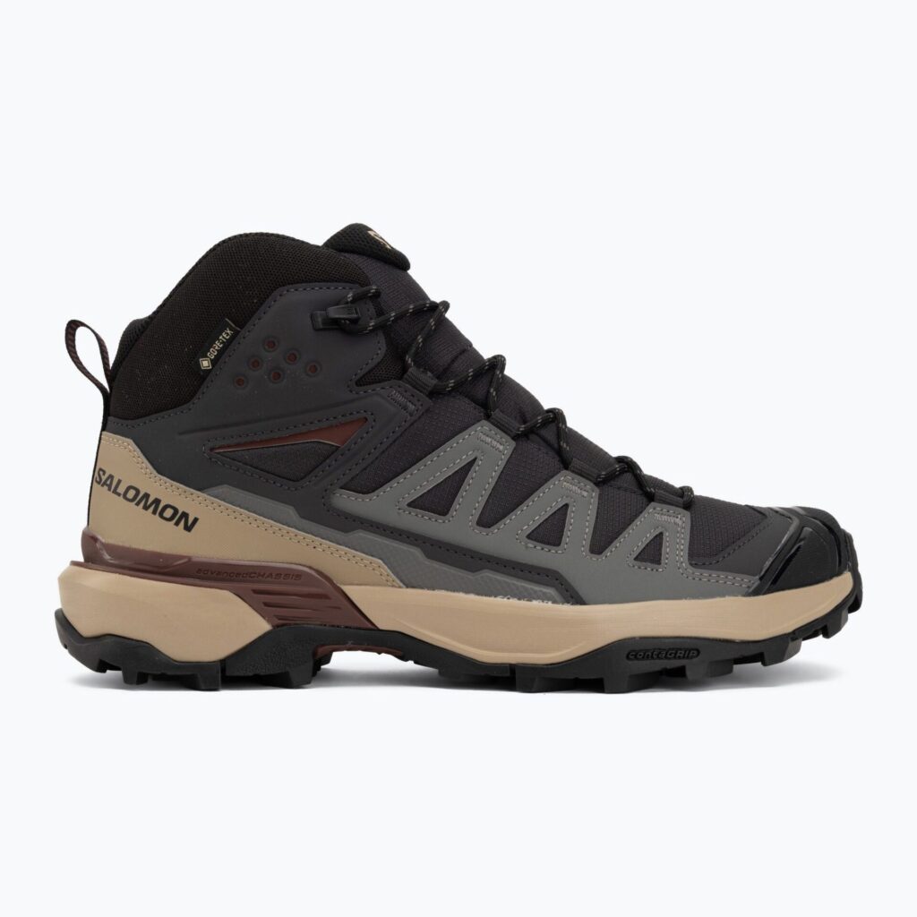 Мужские треккинговые кроссовки Salomon X Ultra 360 MID GTX phantom/desert tan