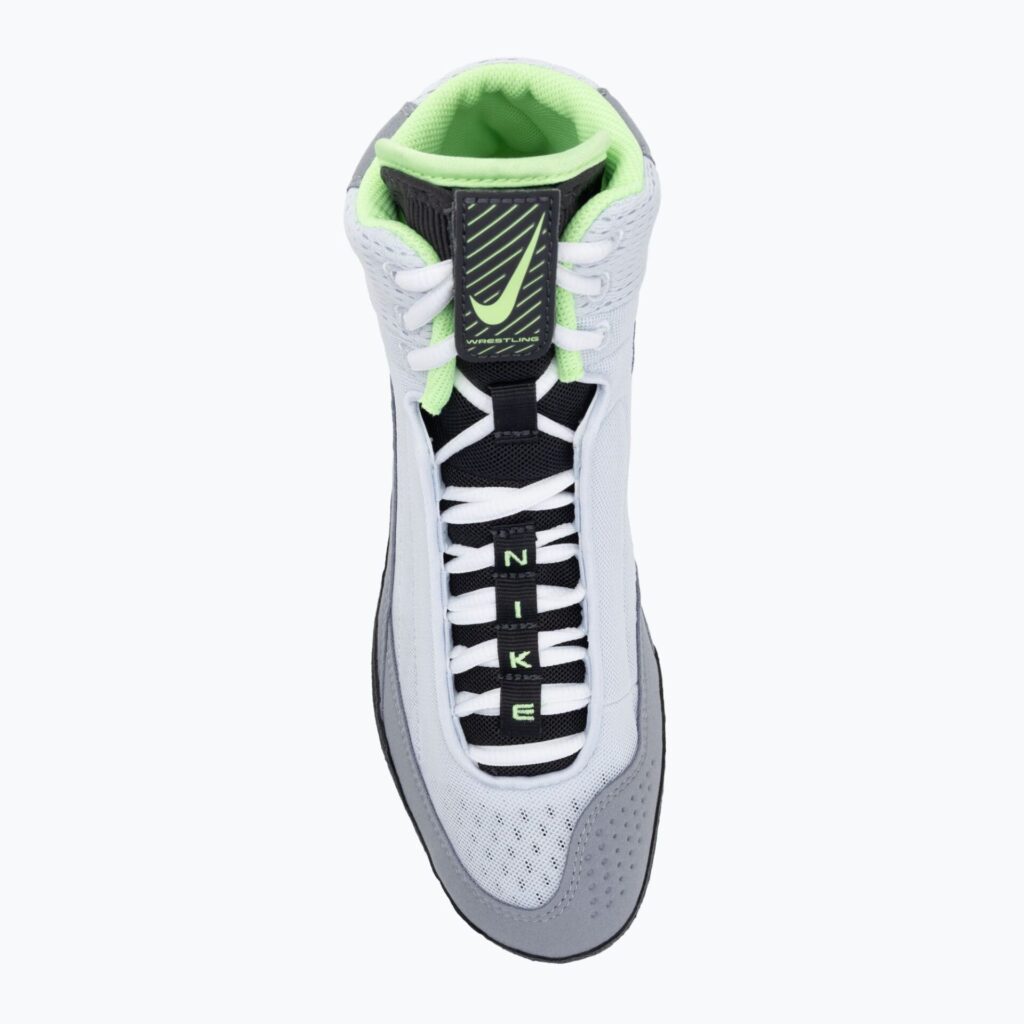 Борцовки Nike Inflict 4 football grey/lime blast/anthracite/white