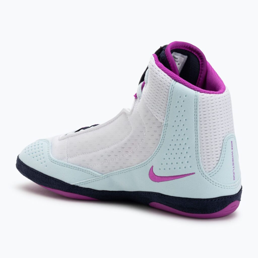 Борцовки Nike Inflict 4 white/hyper violet/glacier blue/obsidian