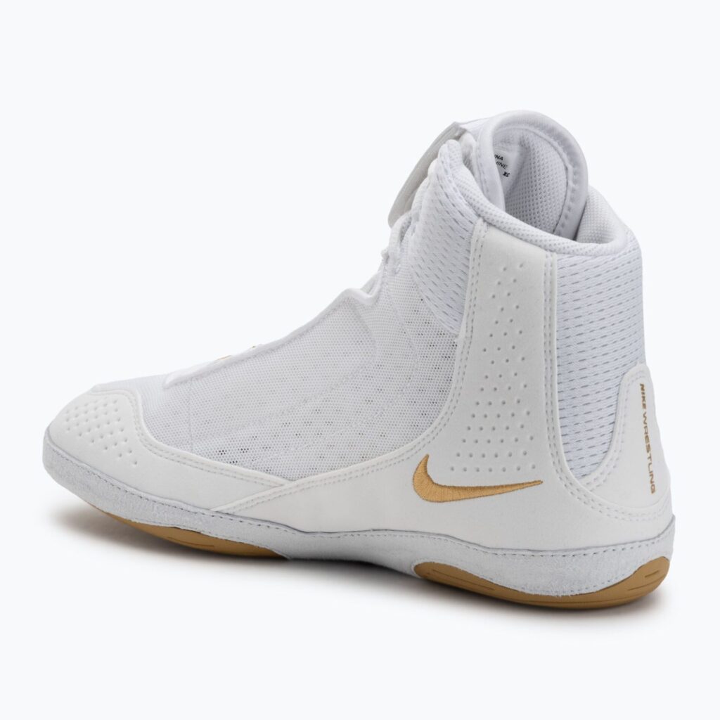Борцовки Nike Inflict 4 white/metalic gold/photon dust/black