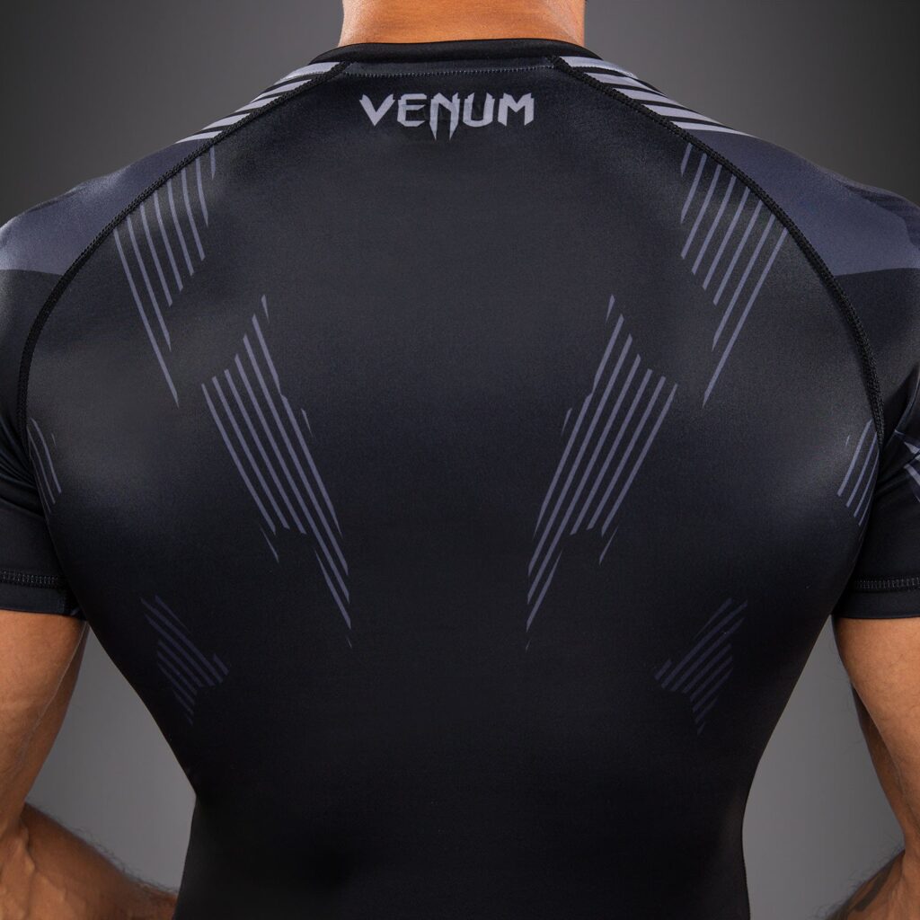 Рашгард Venum No-Gi 6.0 Short Sleeve - Black/Grey