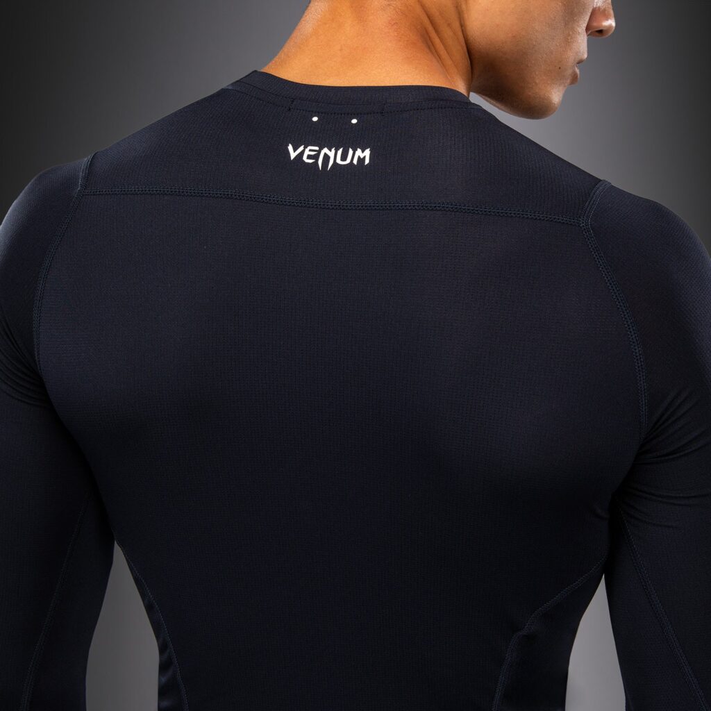 Рашгард Venum G-Core Long Sleeve - Navy Blue/White