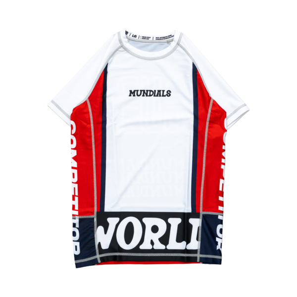 YJJS Рашгард MUNDIALS (WHITE/BLACK)