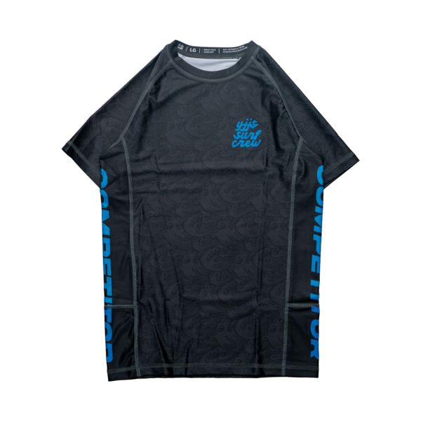YJJS Рашгард SURF CREW (BLACK)